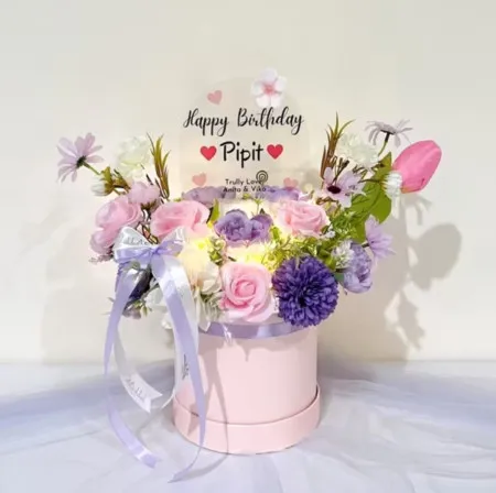 Bloom Box Akrilik Ucapan Ulang Tahun Kabupaten Boyolali